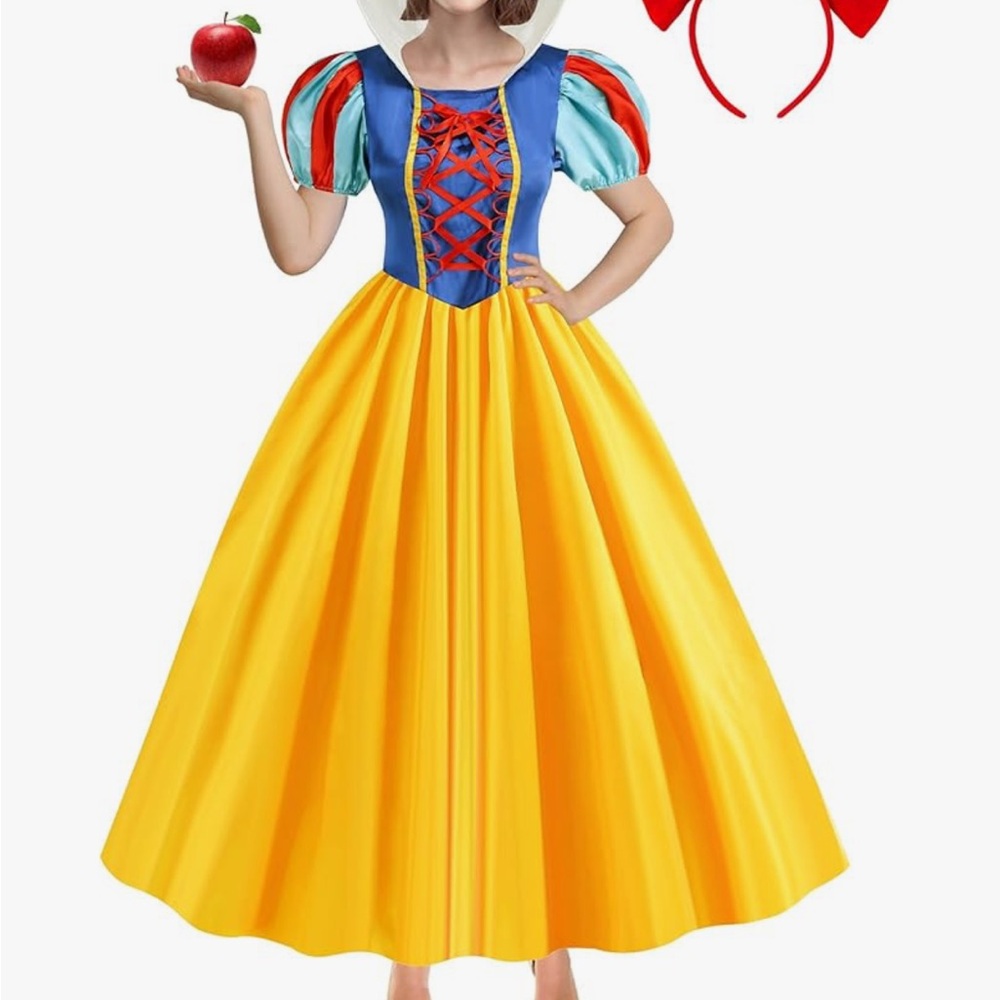 Adult Princess Costume - Blue and Yellow